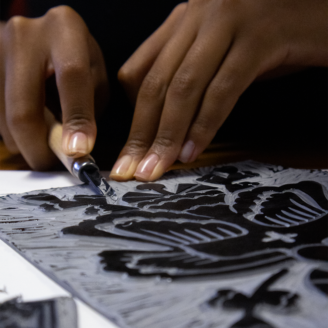 Teen Linocut Printing Workshop