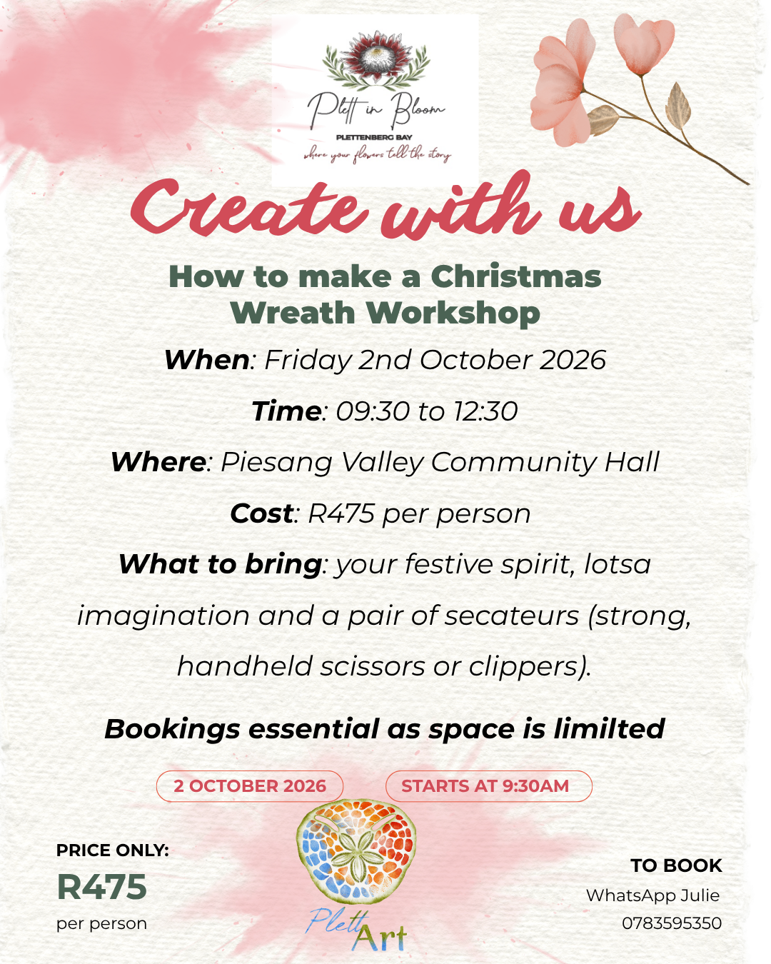 Christmas Wreath Workshop